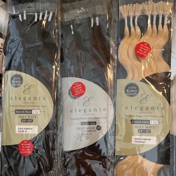 Human hair itips